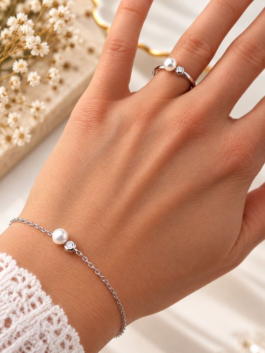 Bransoletka Nomination Italy Pearls Loop.jpg
